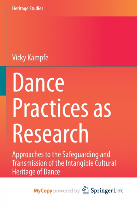 Dance Practices as Research