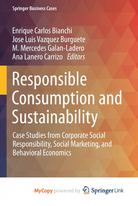 Responsible Consumption and Sustainability