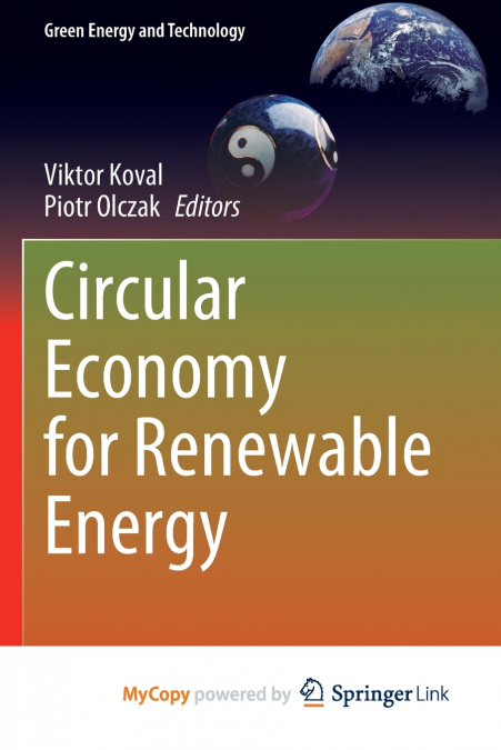 Circular Economy for Renewable Energy