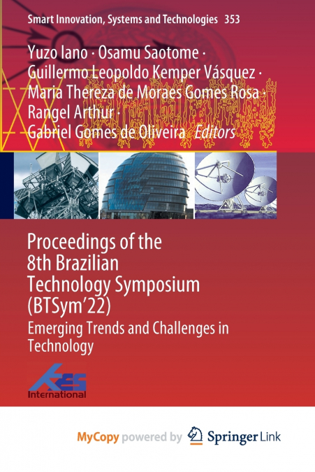 Proceedings of the 8th Brazilian Technology Symposium (BTSym’22)