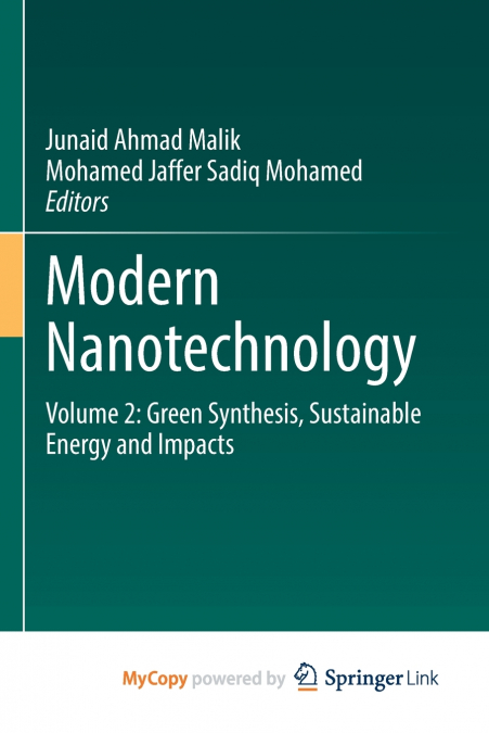 Modern Nanotechnology