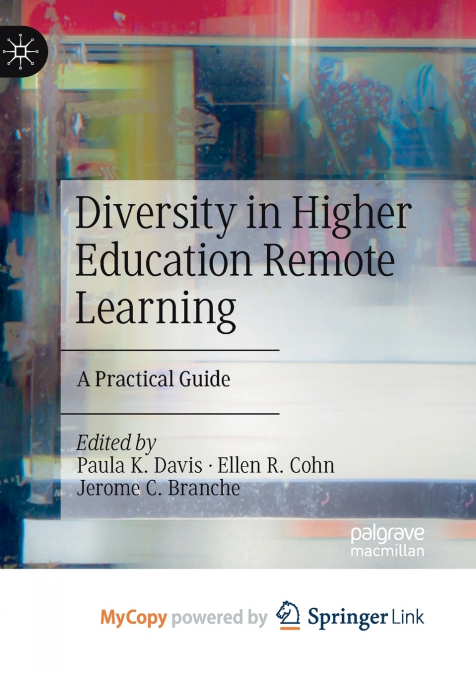 Diversity in Higher Education Remote Learning