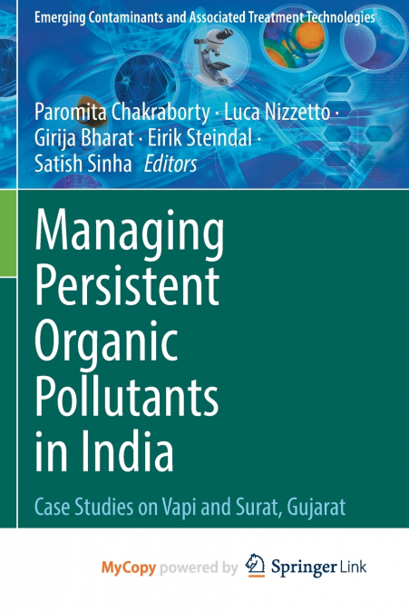 Managing Persistent Organic Pollutants in India