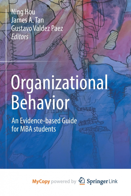 Organizational Behavior