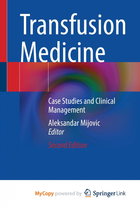 Transfusion Medicine