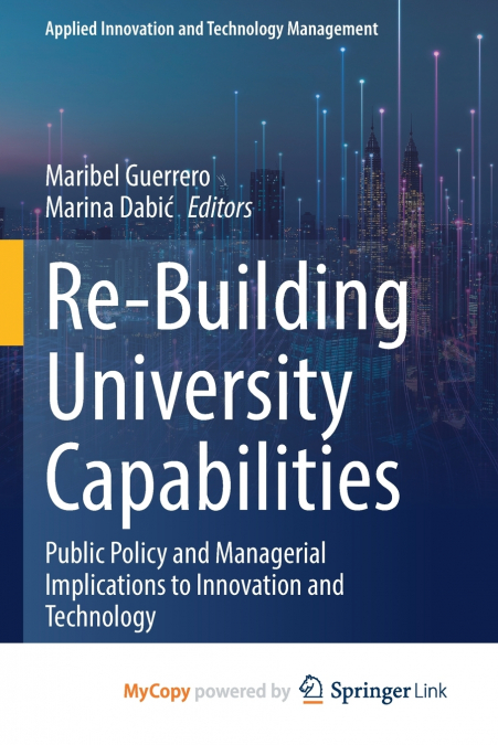 Re-Building University Capabilities