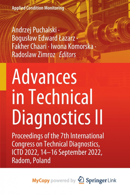 Advances in Technical Diagnostics II