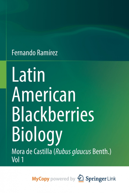 Latin American Blackberries Biology