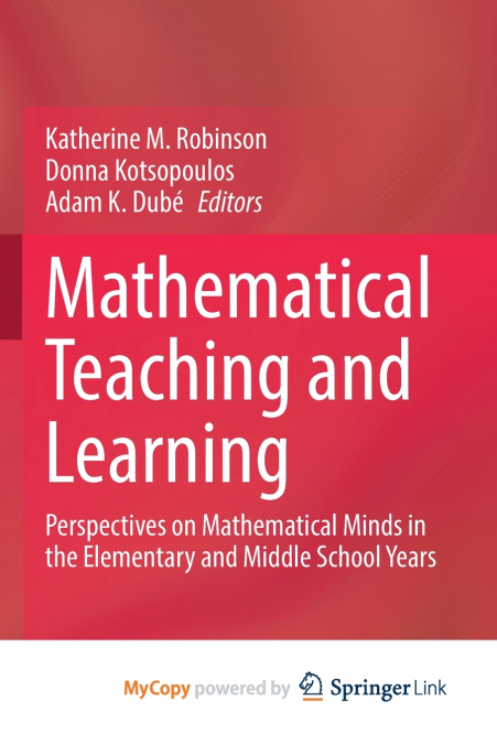 Mathematical Teaching and Learning