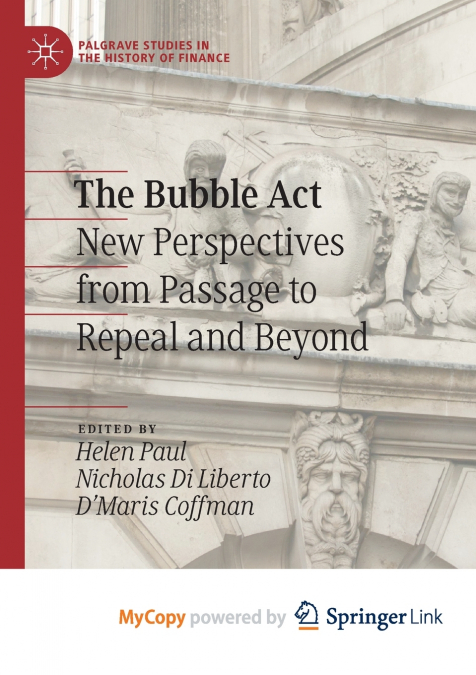 The Bubble Act