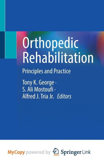 Orthopedic Rehabilitation