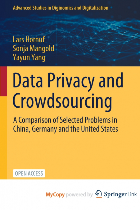 Data Privacy and Crowdsourcing