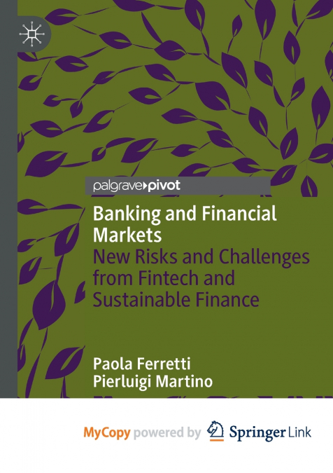 Banking and Financial Markets