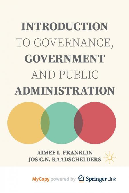 Introduction to Governance, Government and Public Administration