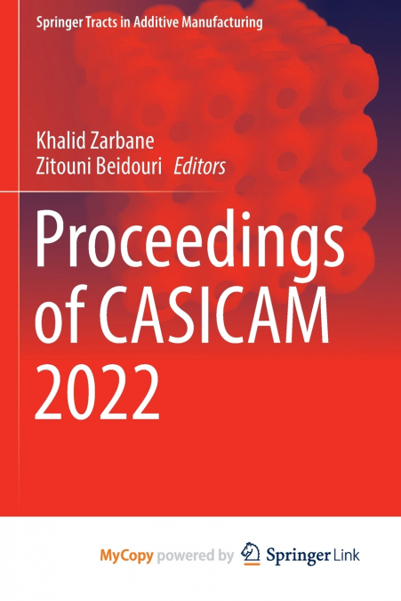 Proceedings of CASICAM 2022
