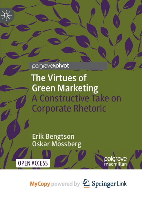 The Virtues of Green Marketing