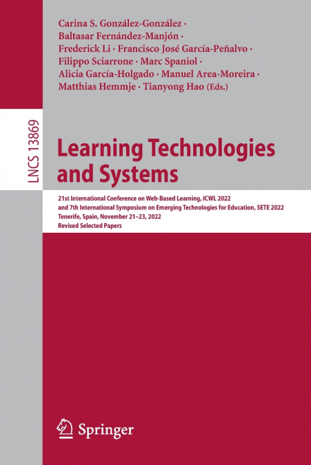 Learning Technologies and Systems