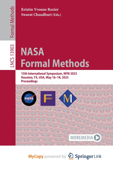 NASA Formal Methods