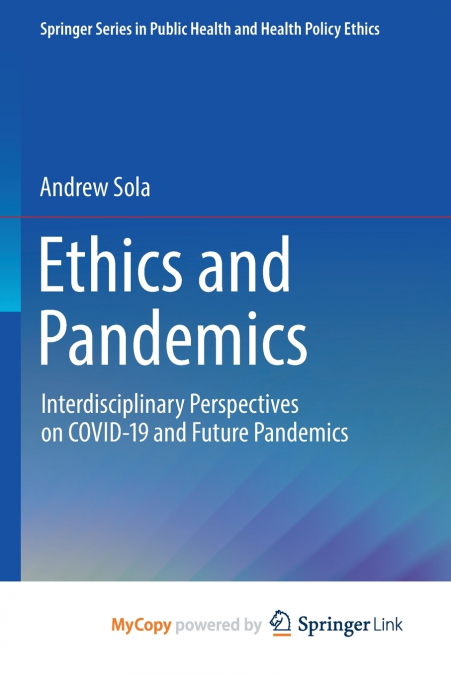 Ethics and Pandemics