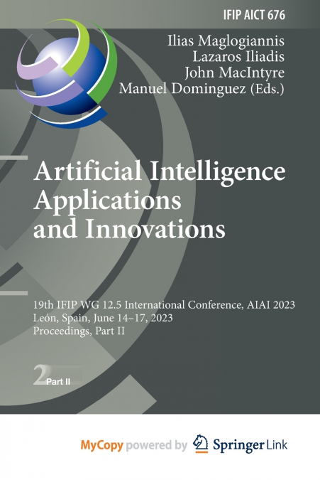 Artificial Intelligence Applications and Innovations