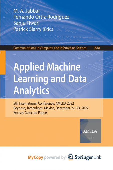 Applied Machine Learning and Data Analytics