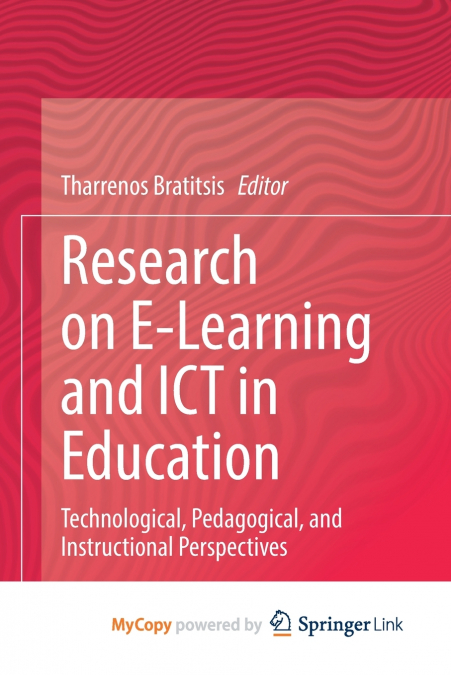 Research on E-Learning and ICT in Education