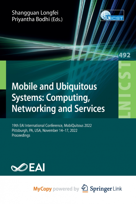 Mobile and Ubiquitous Systems