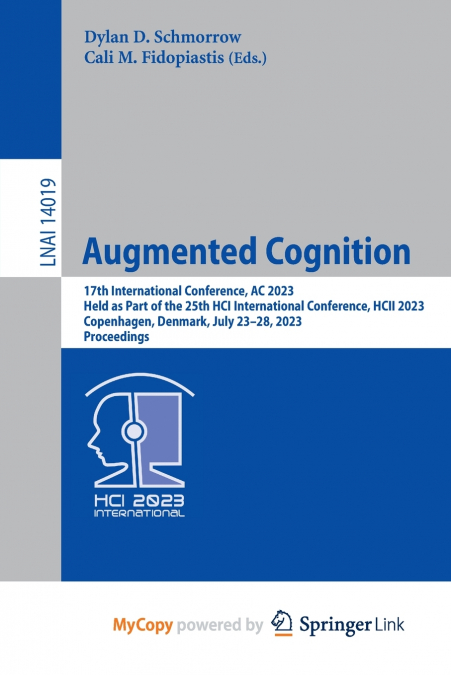 Augmented Cognition
