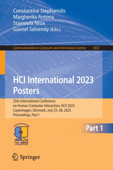 HCI International 2023 Posters