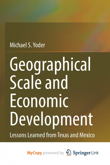 Geographical Scale and Economic Development