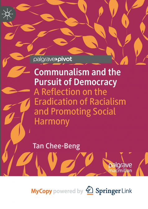 Communalism and the Pursuit of Democracy