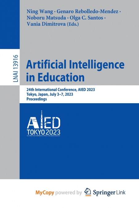 Artificial Intelligence in Education