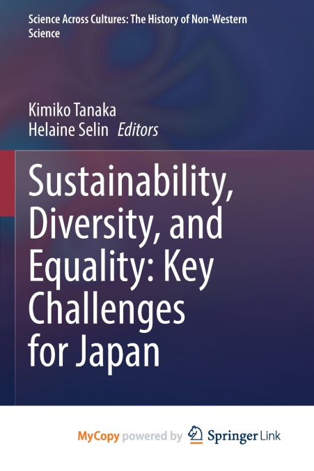 Sustainability, Diversity, and Equality