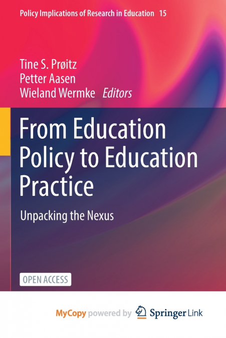 From Education Policy to Education Practice