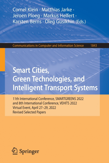 Smart Cities, Green Technologies, and Intelligent Transport Systems