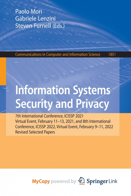 Information Systems Security and Privacy