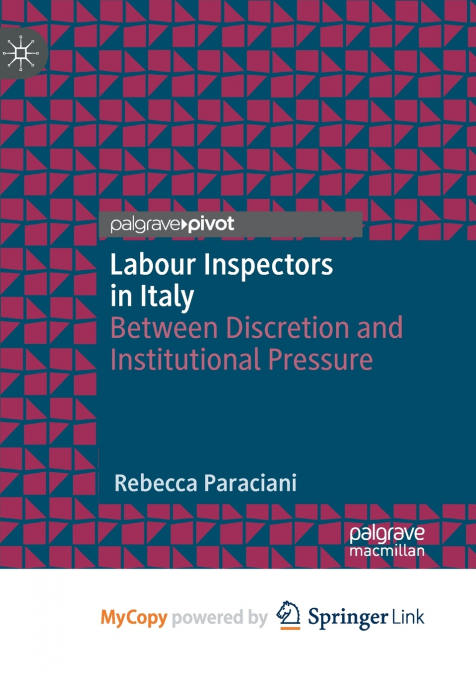 Labour Inspectors in Italy