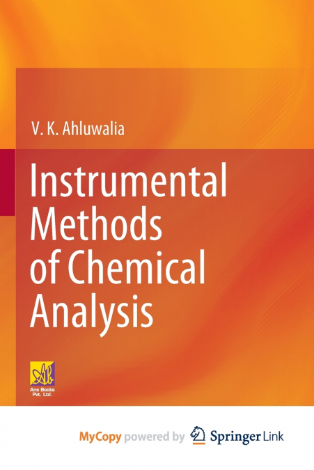 Instrumental Methods of Chemical Analysis