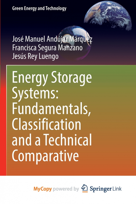 Energy Storage Systems