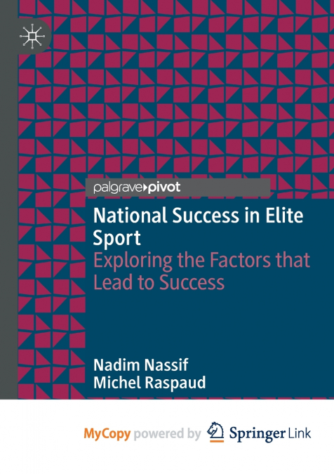 National Success in Elite Sport