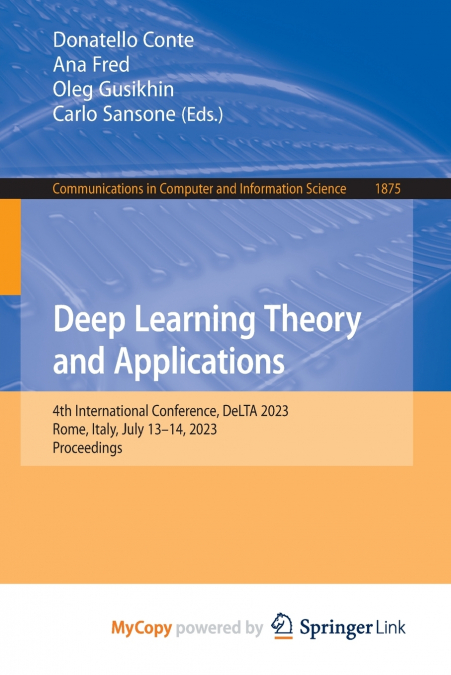 Deep Learning Theory and Applications