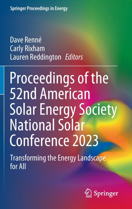 Proceedings of the 52nd American Solar Energy Society National Solar Conference 2023