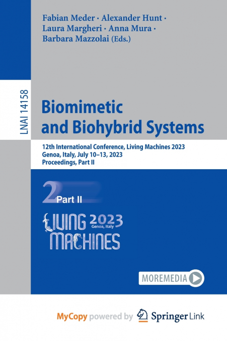 Biomimetic and Biohybrid Systems