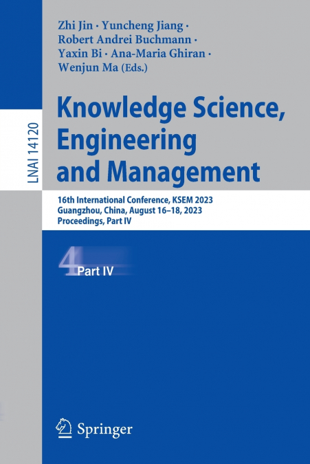 Knowledge Science, Engineering and Management