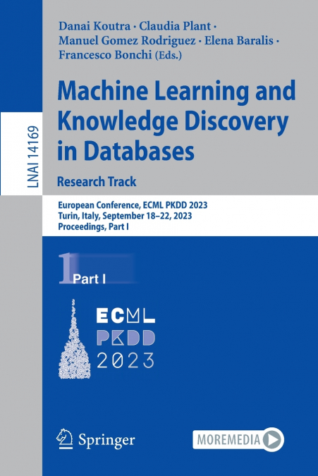 Machine Learning and Knowledge Discovery in Databases