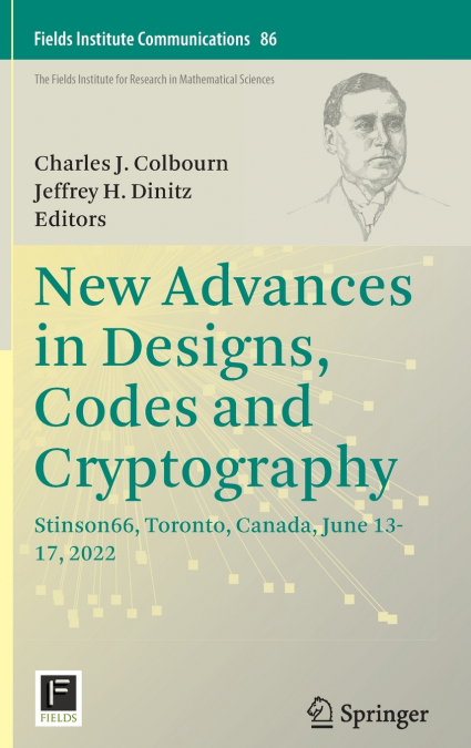 New Advances in Designs, Codes and Cryptography
