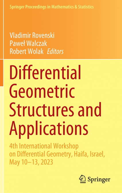 Differential Geometric Structures and Applications