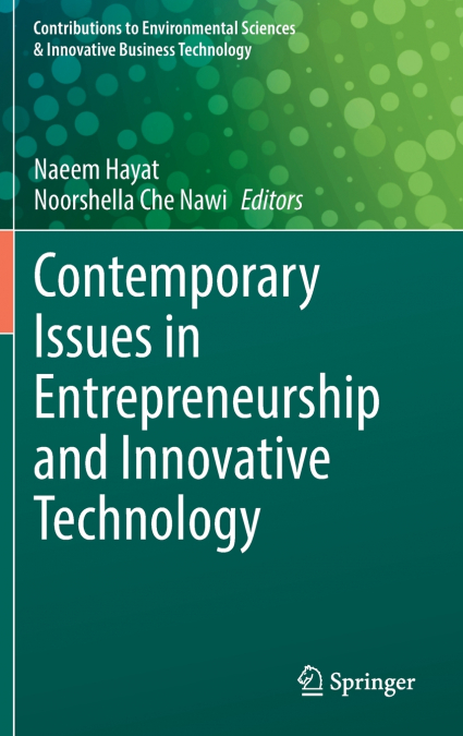 Contemporary Issues in Entrepreneurship and Innovative Technology
