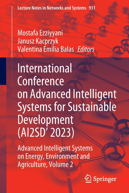 International Conference on Advanced Intelligent Systems for Sustainable Development (AI2SD’2023)