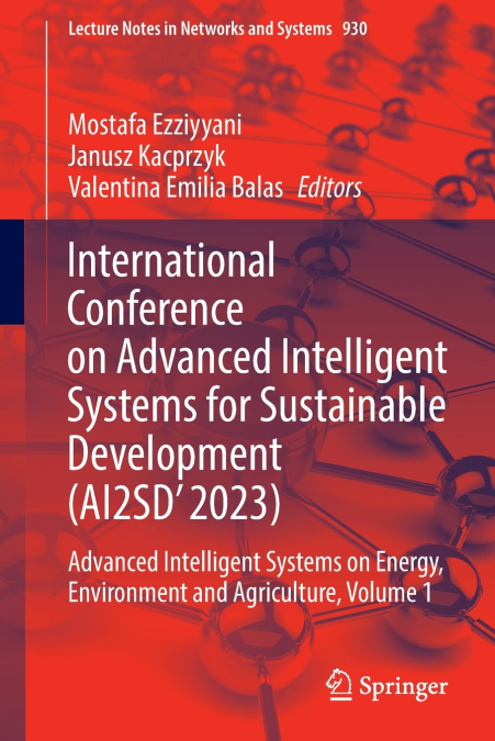 International Conference on Advanced Intelligent Systems for Sustainable Development (AI2SD’2023)